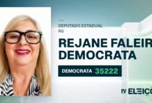 Quem é Rejane Faleiro Democrata, candidata a deputada estadual do RS pelo DEMOCRATA
