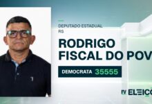 Quem é Rodrigo Fiscal do Povo, candidato a deputado estadual do RS pelo DEMOCRATA