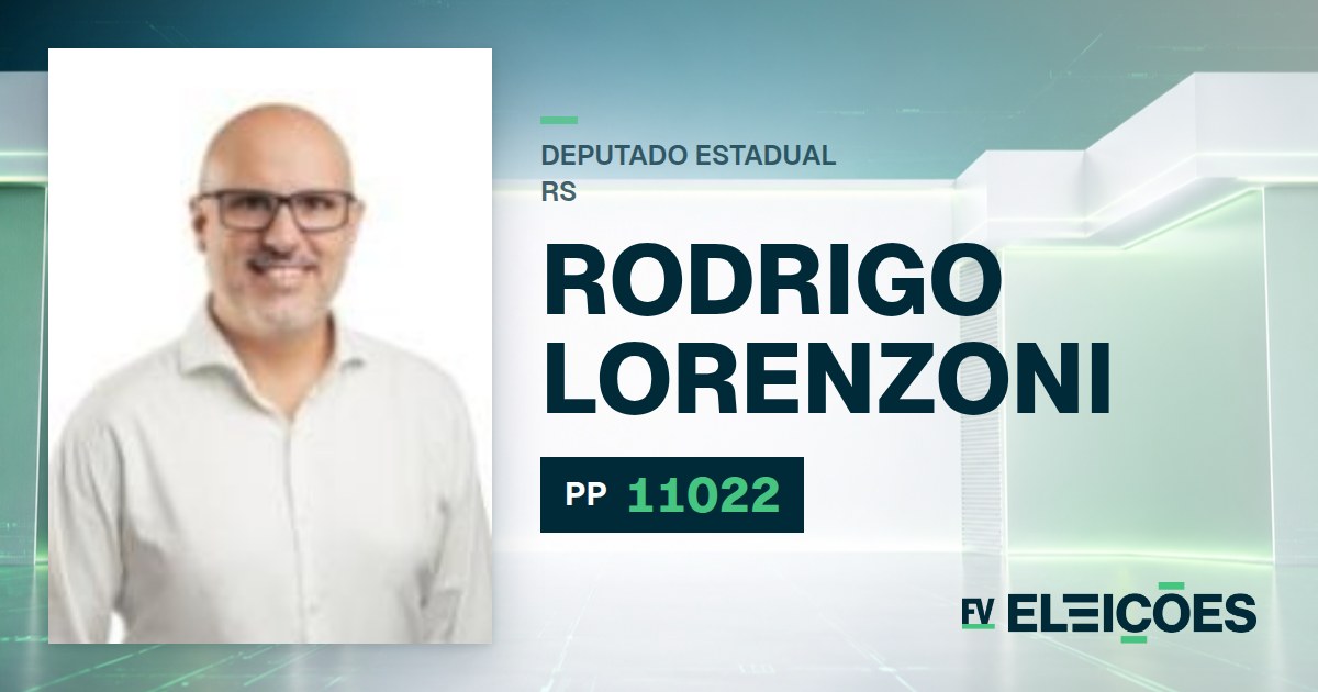 Quem é Rodrigo Lorenzoni, candidato a deputado estadual do RS pelo PP