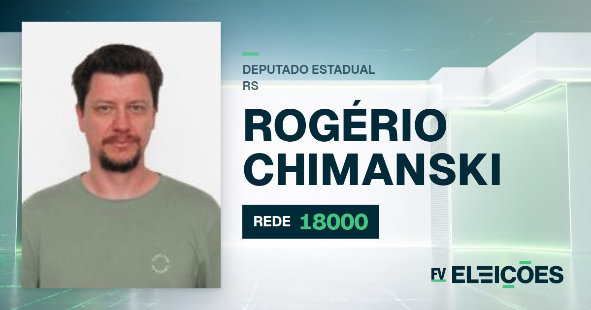 Quem é Rogério Chimanski, candidato a deputado estadual do RS pelo REDE