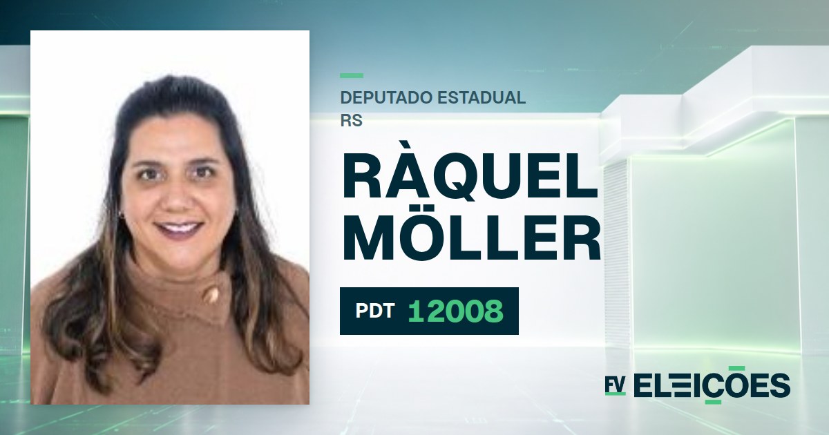 Quem é Ràquel Möller, candidata a deputada estadual do RS pelo PDT
