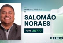 Quem é Salomão Noraes, candidato a deputado estadual do RS pelo PODE