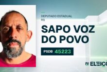 Quem é Sapo Voz do Povo, candidato a deputado estadual do RS pelo PSDB