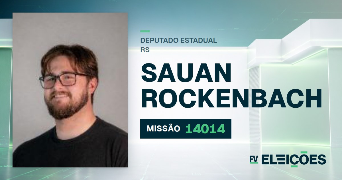 Quem é Sauan Rockenbach, candidato a deputado estadual do RS pelo MISSÃO