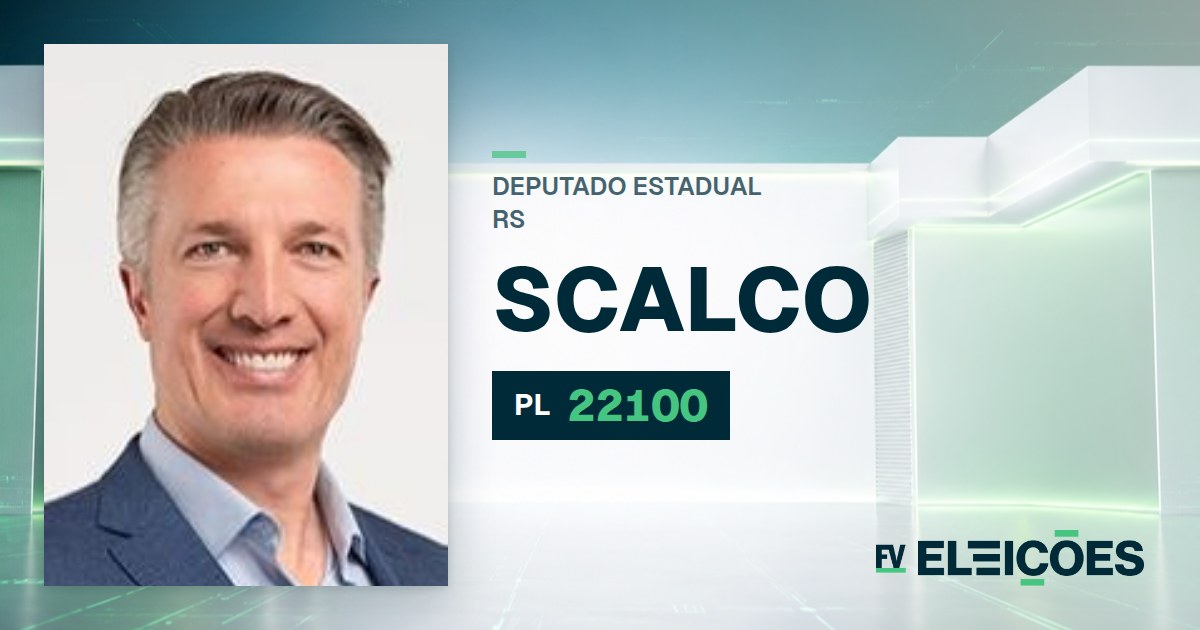 Quem é Scalco, candidato a deputado estadual do RS pelo PL