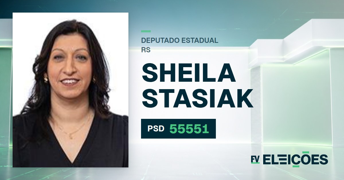 Quem é Sheila Stasiak, candidata a deputada estadual do RS pelo PSD