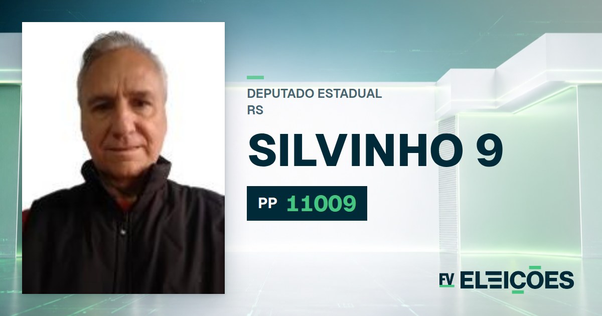 Quem é Silvinho 9, candidato a deputado estadual do RS pelo PP