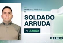 Quem é Soldado Arruda, candidato a deputado estadual do RS pelo PL
