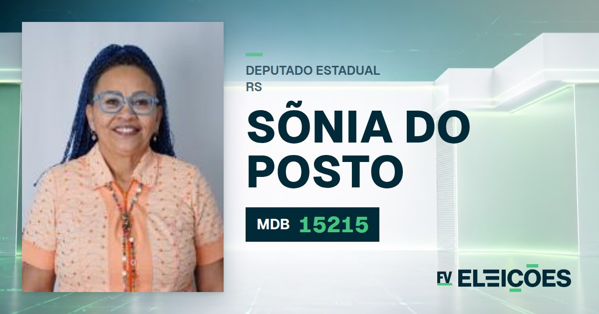 Quem é Sõnia do Posto, candidata a deputada estadual do RS pelo MDB