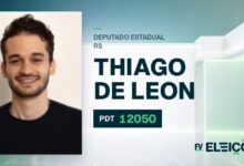 Quem é Thiago de Leon, candidato a deputado estadual do RS pelo PDT