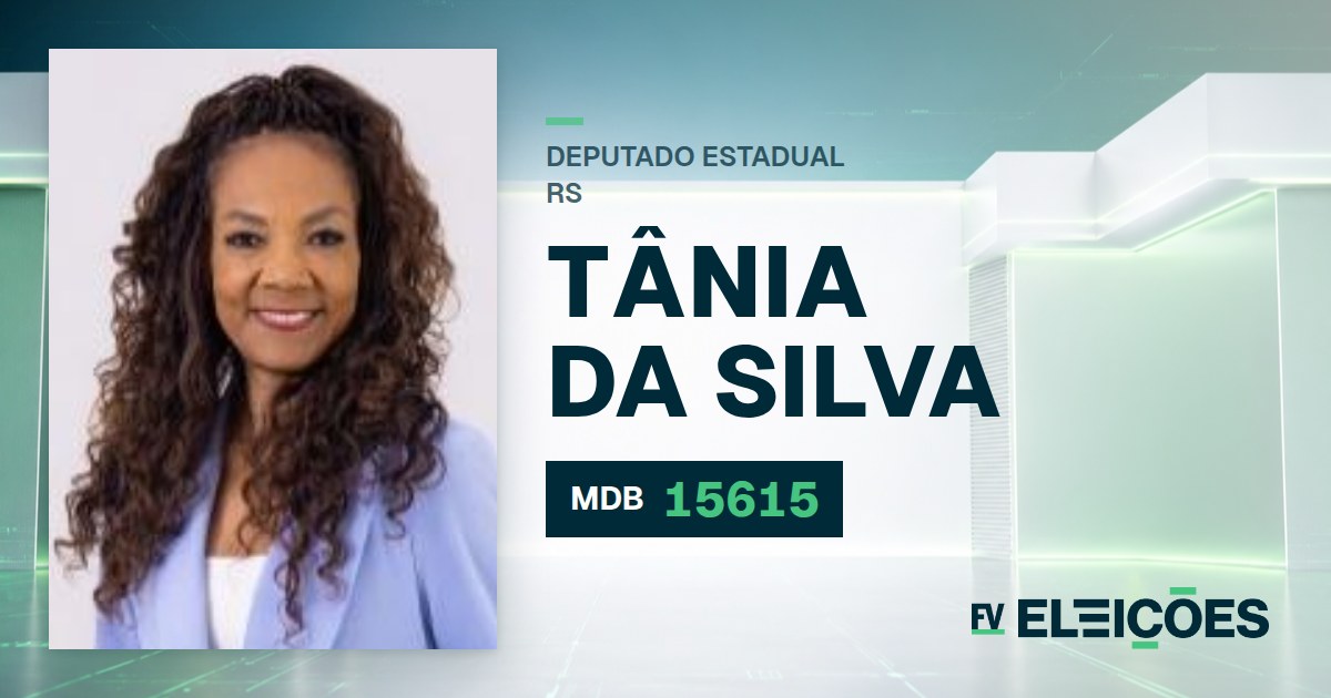 Quem é Tânia da Silva, candidata a deputada estadual do RS pelo MDB