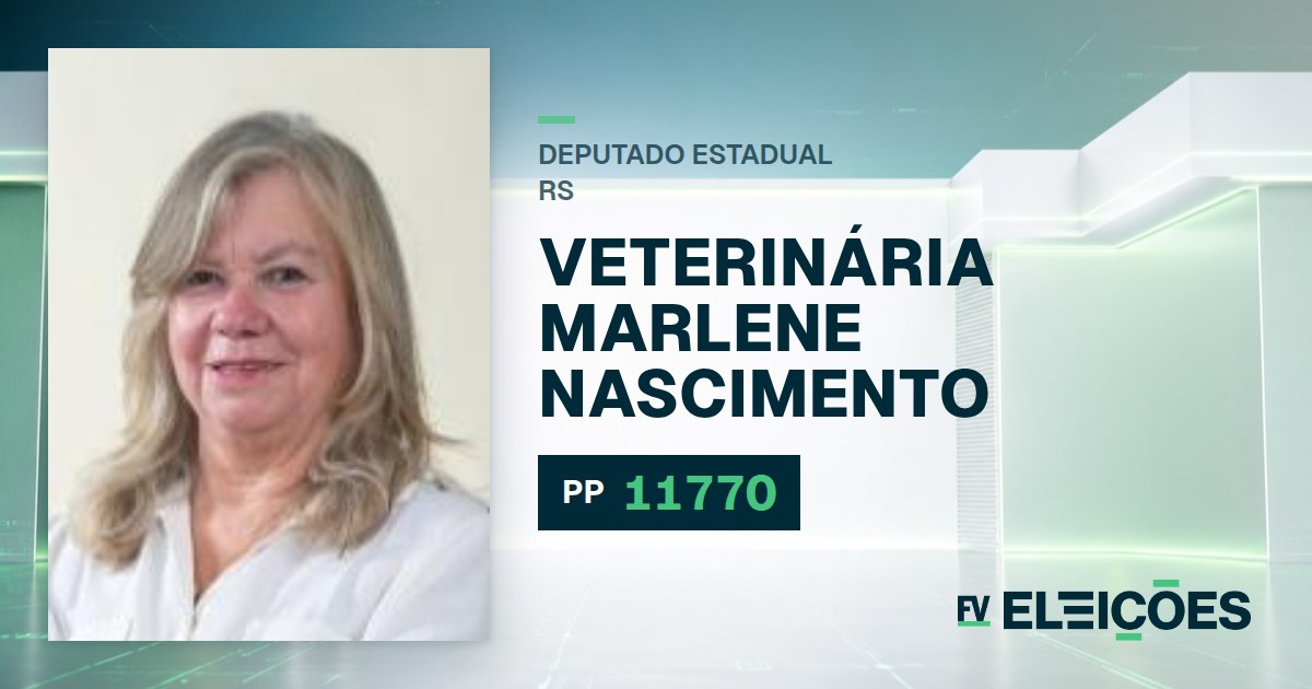 Quem é Veterinária Marlene Nascimento, candidata a deputada estadual do RS pelo PP