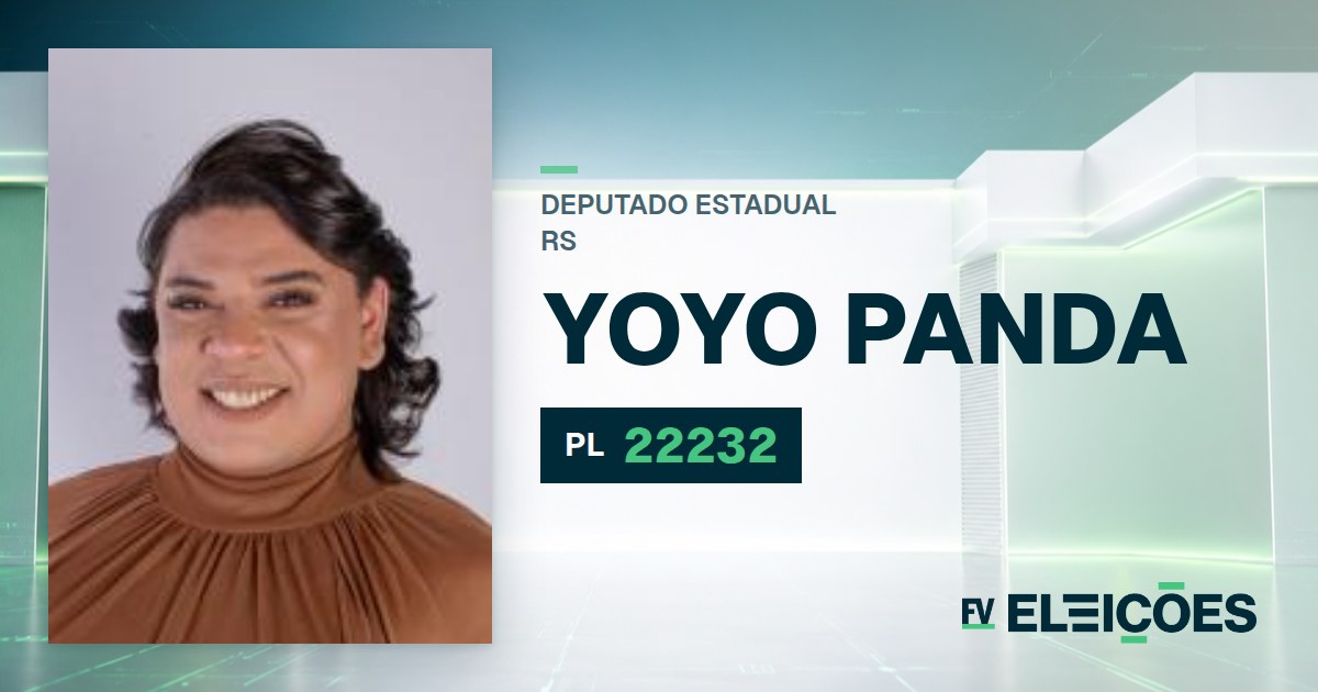 Quem é Yoyo Panda, candidato a deputado estadual do RS pelo PL