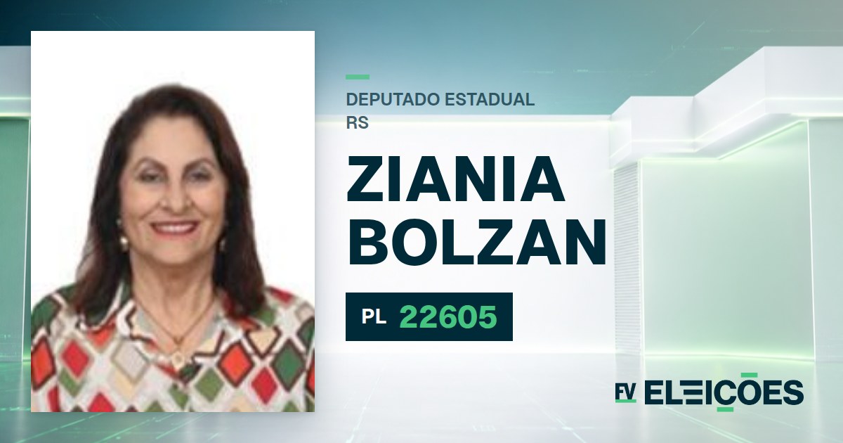 Quem é Ziania Bolzan, candidata a deputada estadual do RS pelo PL