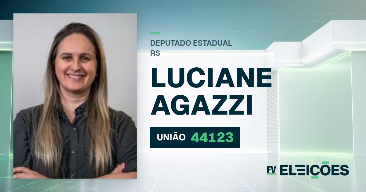 Quem é Luciane Agazzi, candidata a deputada estadual do RS pelo UNIÃO