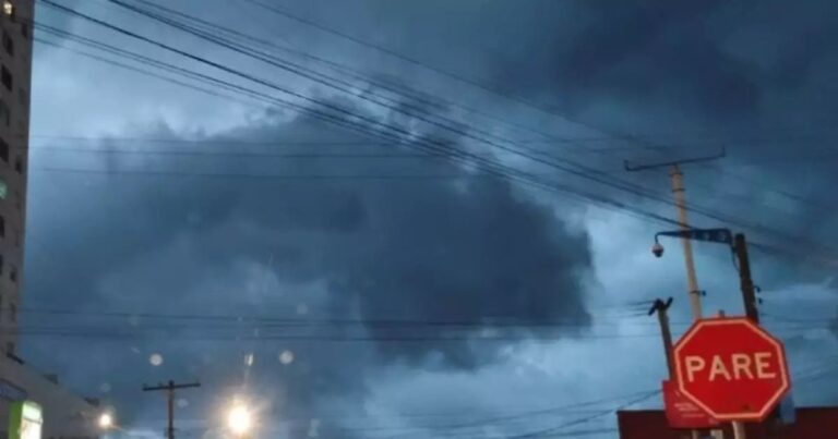 Ciclone extratropical coloca todo o Rio Grande do Sul em alerta de tempestades