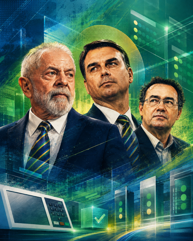 Pesquisa Quaest coloca Lula e Flávio em empate técnico no segundo turno; Cury avança para 3º lugar