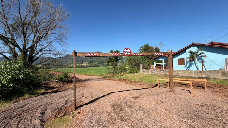 Roca Sales libera novo acesso entre as ruas Darcí Azambuja e 31 de Março