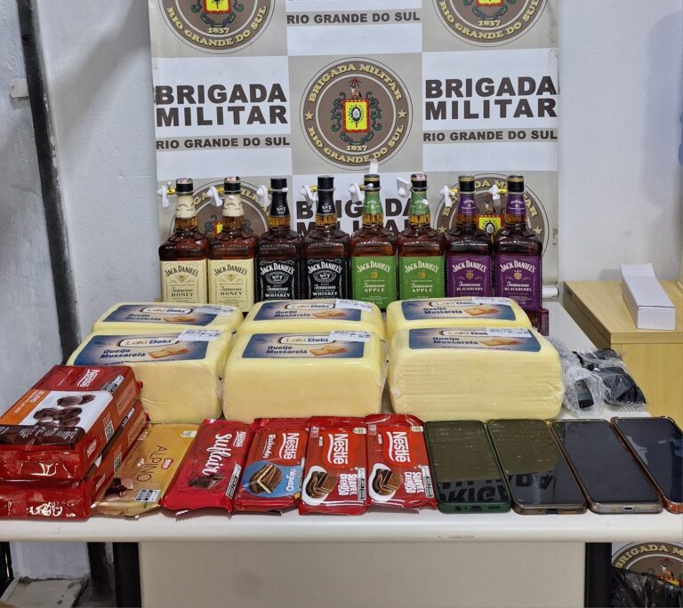 Brigada Militar prende trio suspeito de furtos em Lajeado e Santa Cruz do Sul