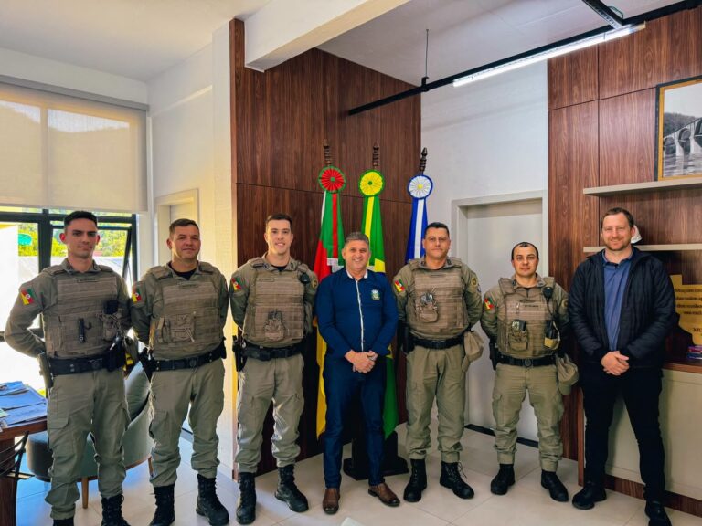 Novo comandante da Brigada Militar assume policiamento em Muçum e Vespasiano Corrêa