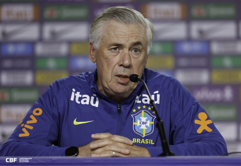 Brasil vai de ataque pesado contra a Austrália: Ancelotti escala Vini Jr., Endrick, Estêvão e Raphinha