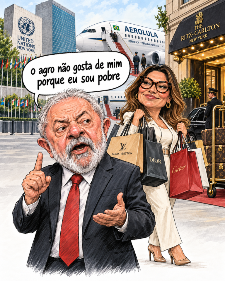 É o teu, o meu, o nosso dinheiro sendo rasgado diante de todos