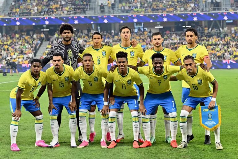 Brasil empata com a Austrália no primeiro jogo após a Copa do Mundo