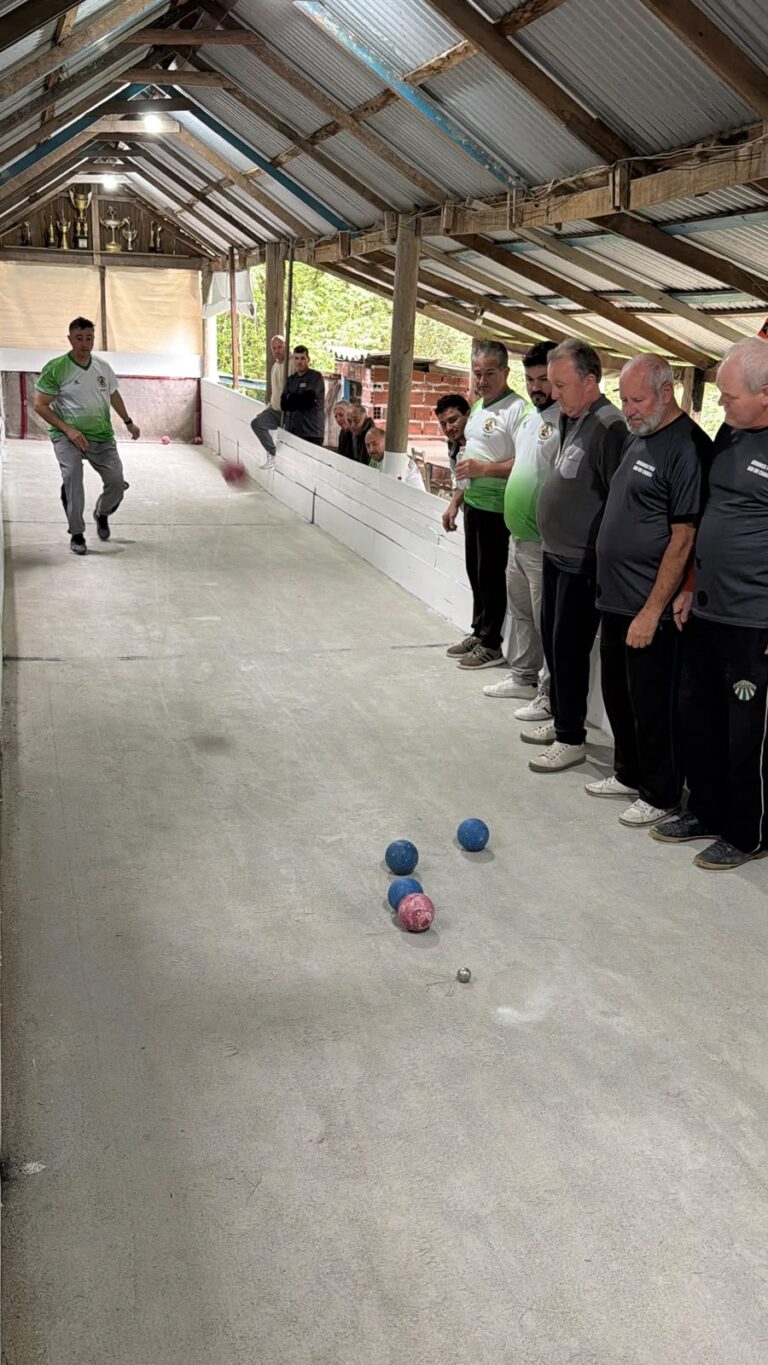 Bochas o esporte que une as comunidades