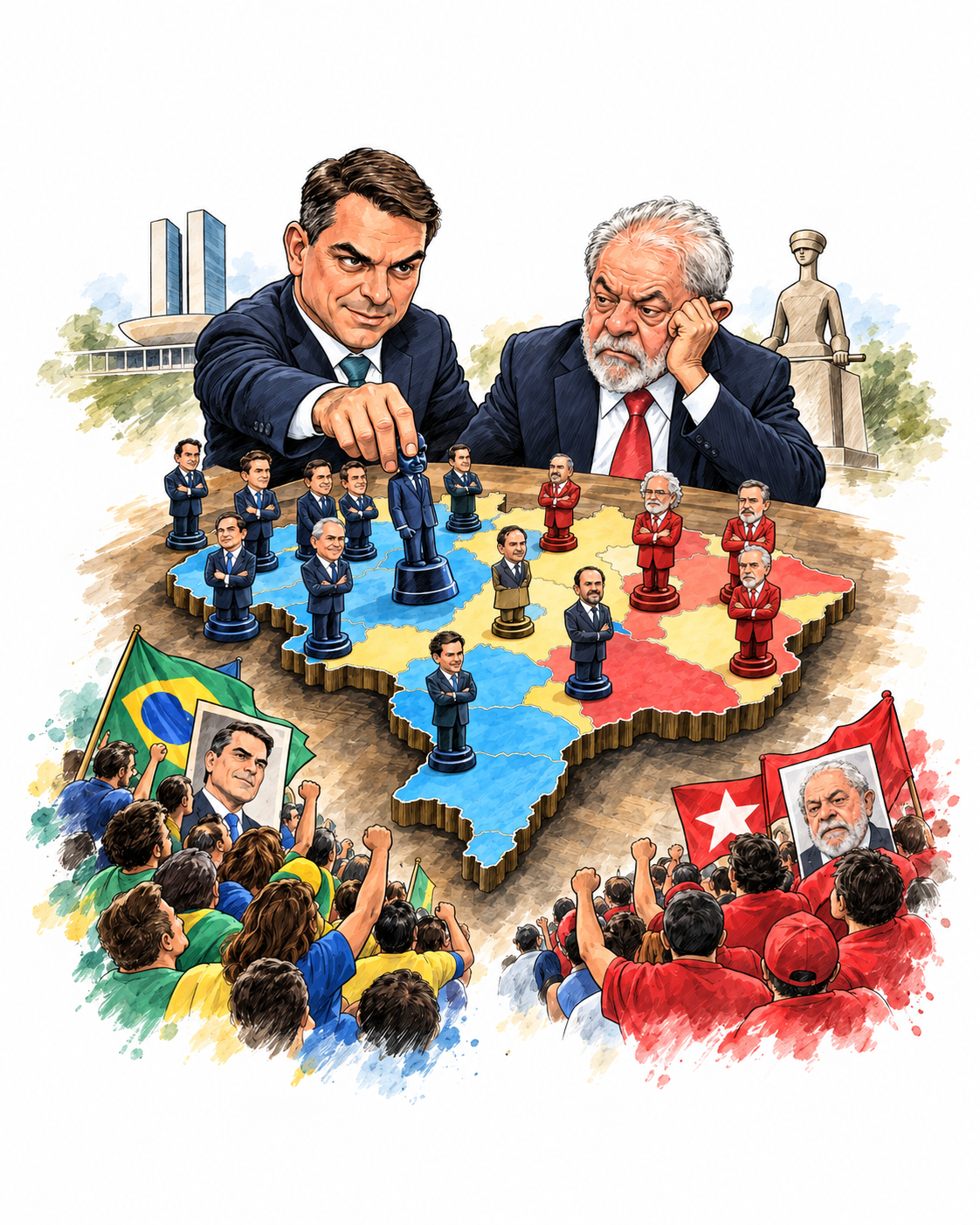 Bolsonaro presente