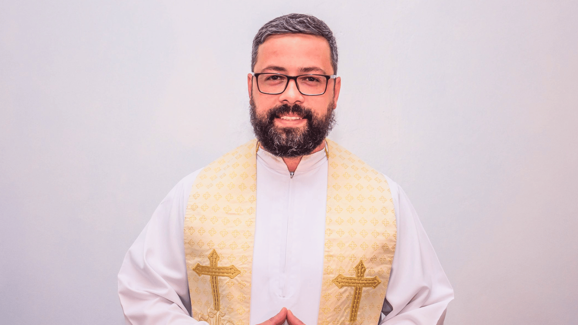 Padre Tiago de Fraga Gomes, nomeado para a Comissão Teológica Internacional do Vaticano, em retrato oficial.